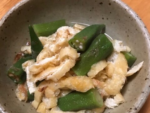 油揚げとオクラの白だし煮 レシピ 作り方 By ボンド子 楽天レシピ 油揚げとオクラの白だし煮 レシピ 作り方 By ボンド子 楽天レシピ